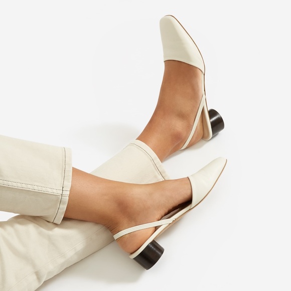Everlane Shoes - NEW Everlane The Tapered Square Toe Slingback